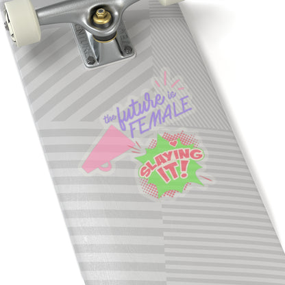 Future is Female Kiss-Cut Stickers - Eccentricity Emporium LLC