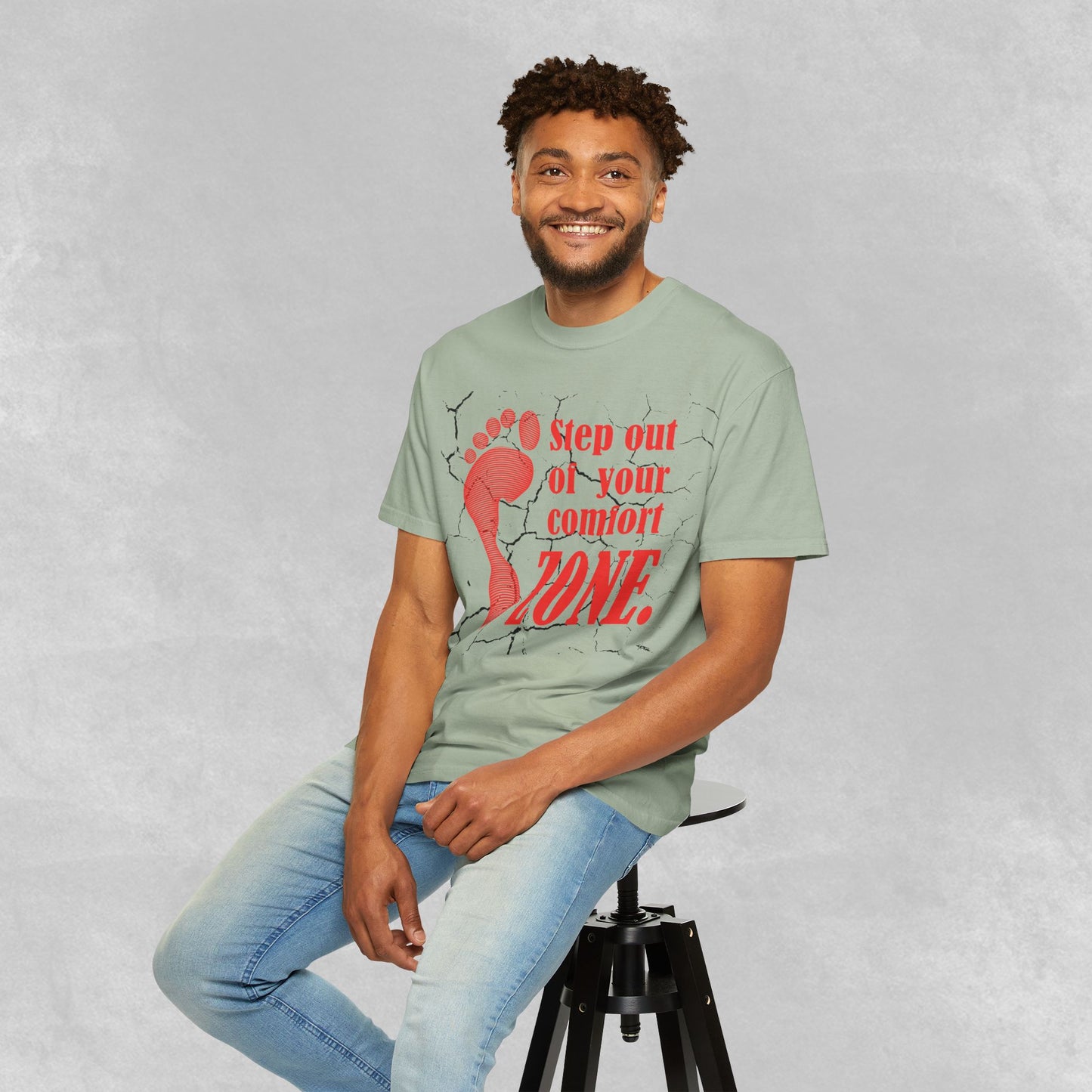 The "Breakthrough" Graphic Tee | Step Out Of Your Comfort Zone