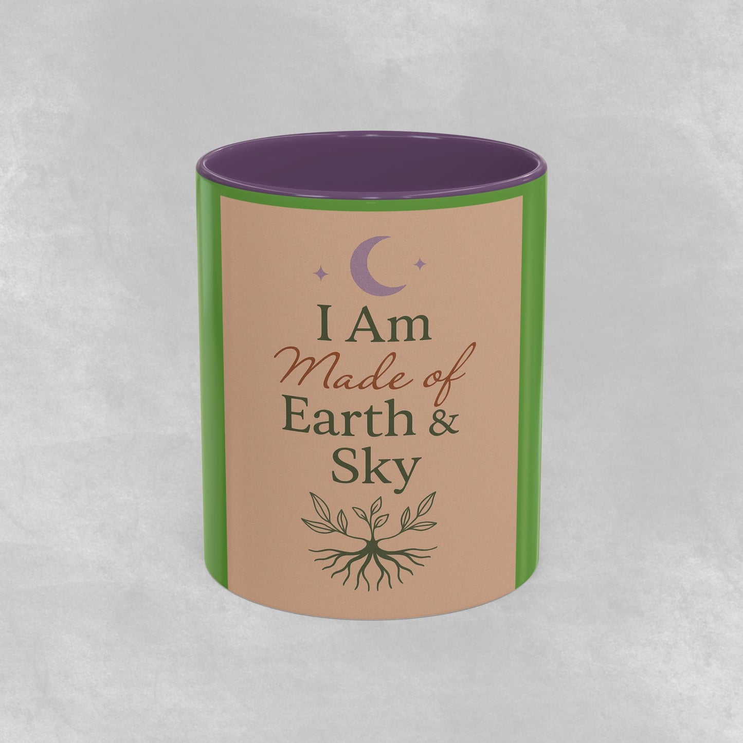 I Am Made of Earth & Sky – Ceramic Ritual Mug