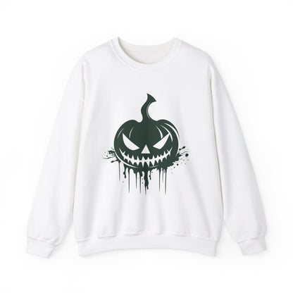 Scary Pumpkin List Unisex Heavy Blend™ Crewneck Sweatshirt