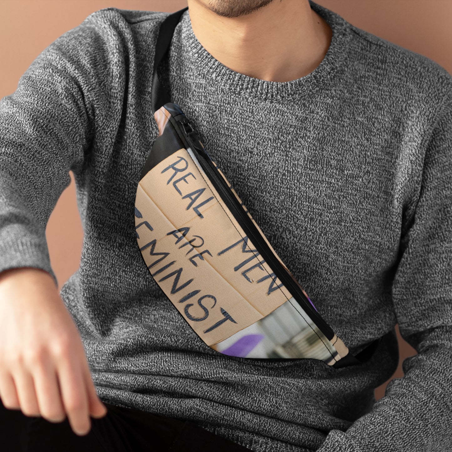 Real Men are Feminist Fanny Pack - Eccentricity Emporium LLC