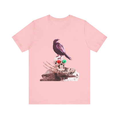 Crow and Skull Short Sleeve T-Shirt