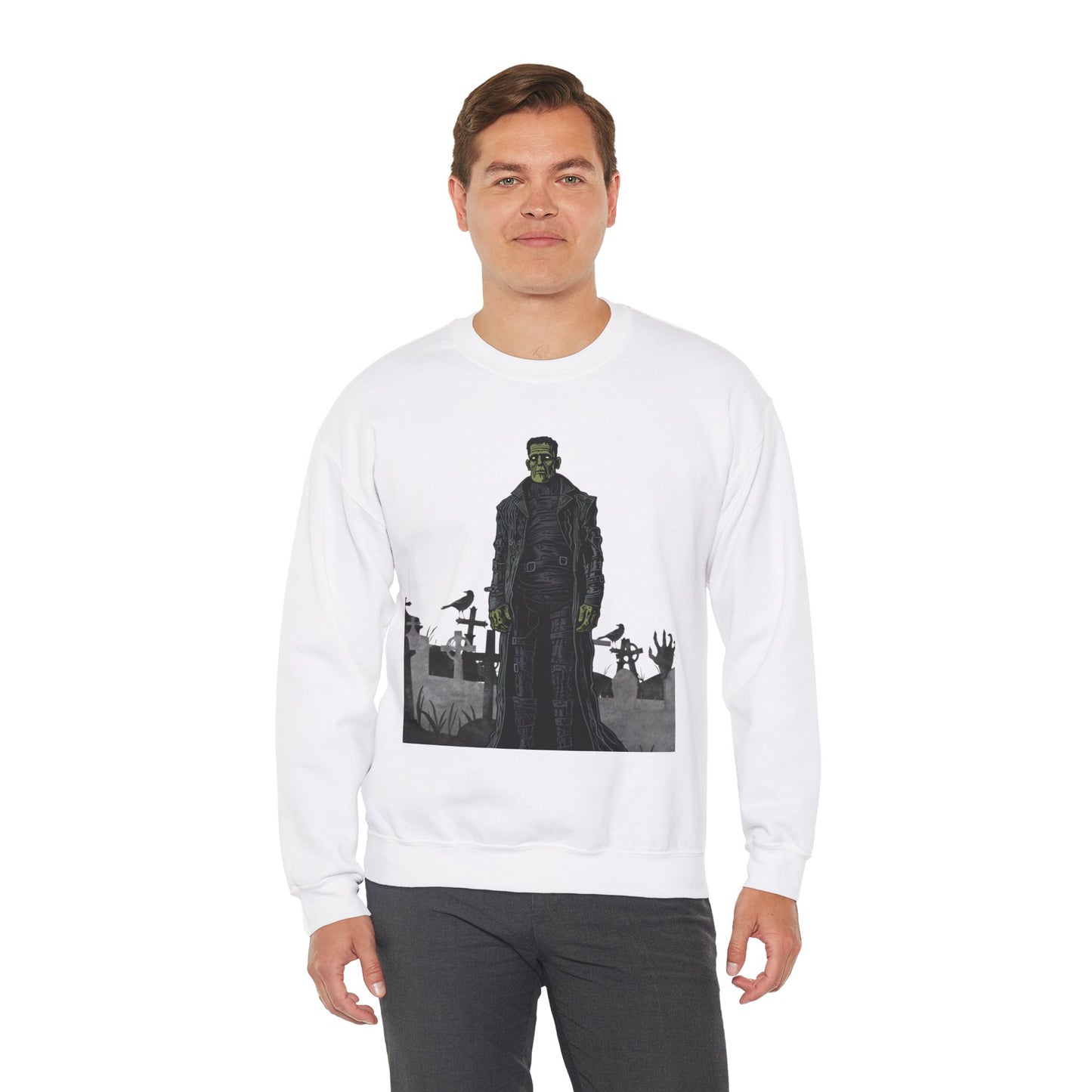 Frankenstein Unisex Heavy Blend™ Crewneck Sweatshirt