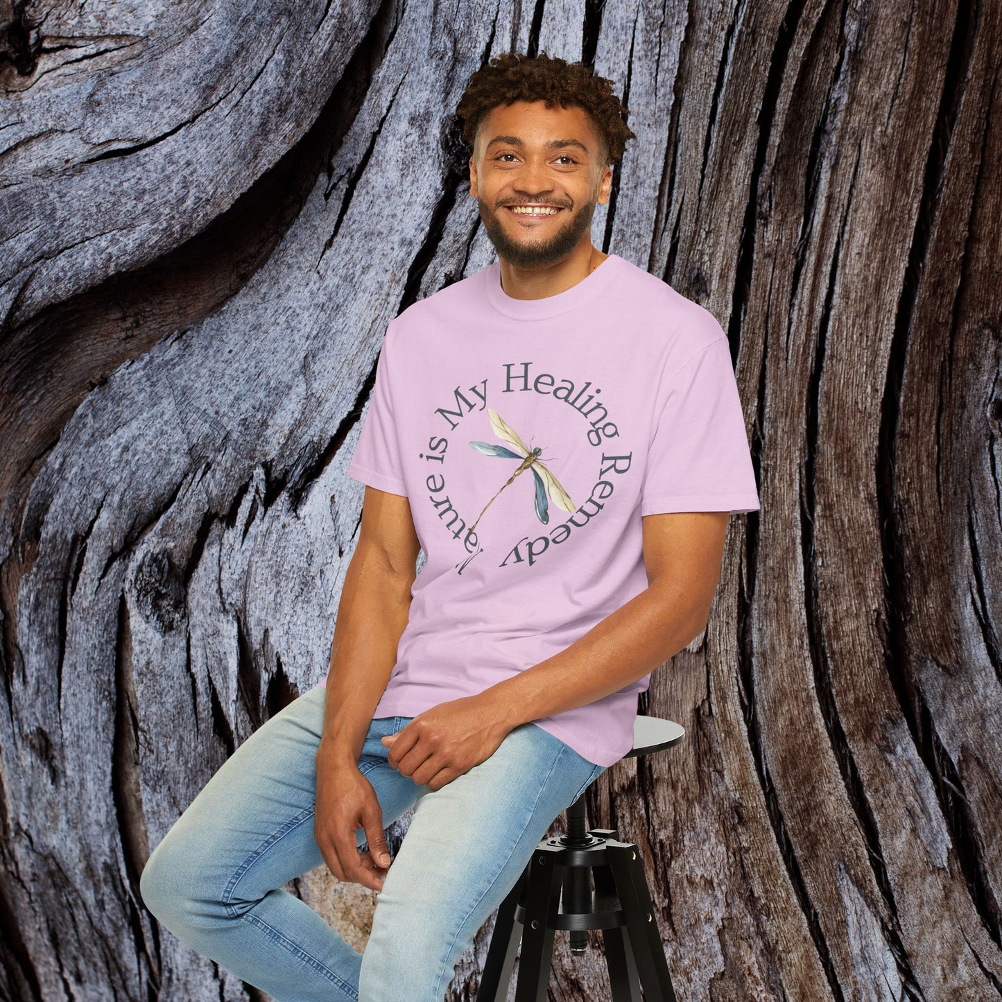 Nature Is My Medicine Tee – Herbalist Aesthetic & Earth Healing Graphic Shirt