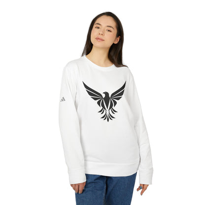 Black Eagle adidas® Unisex Fleece Crewneck Sweatshirt - Eccentricity Emporium LLC