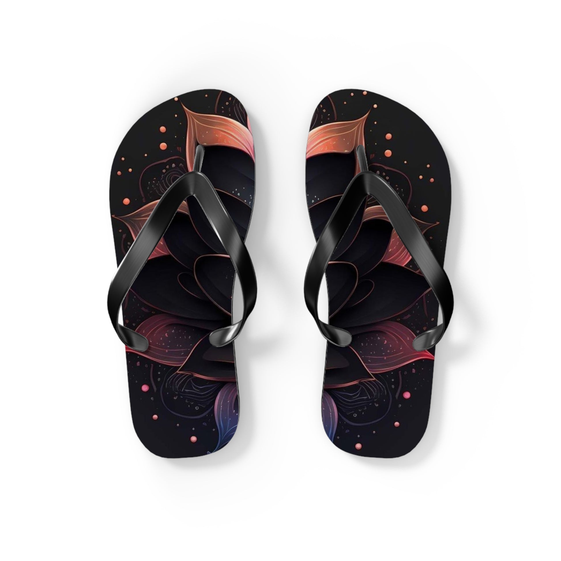 Lotus Flip Flops - Eccentricity Emporium LLC