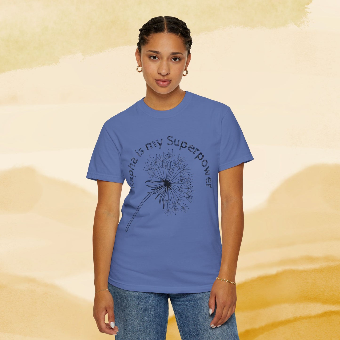 Kapha Is My Superpower – Grounded Elemental Tee
