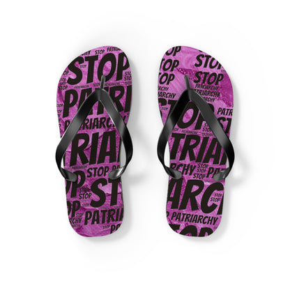 Stop the Patriarchy Flip Flops - Eccentricity Emporium LLC