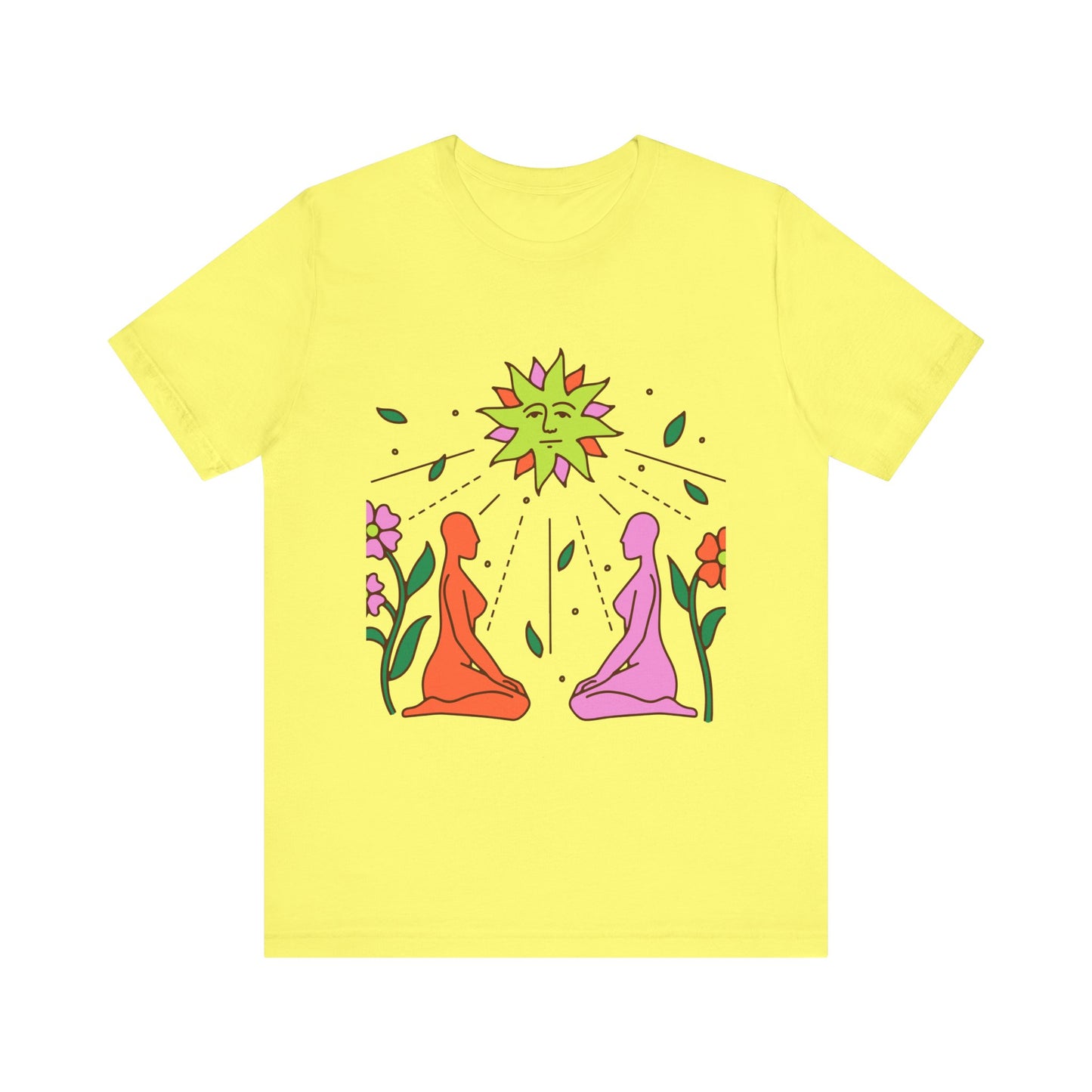 Psychedelic Couple Short Sleeve T-Shirt