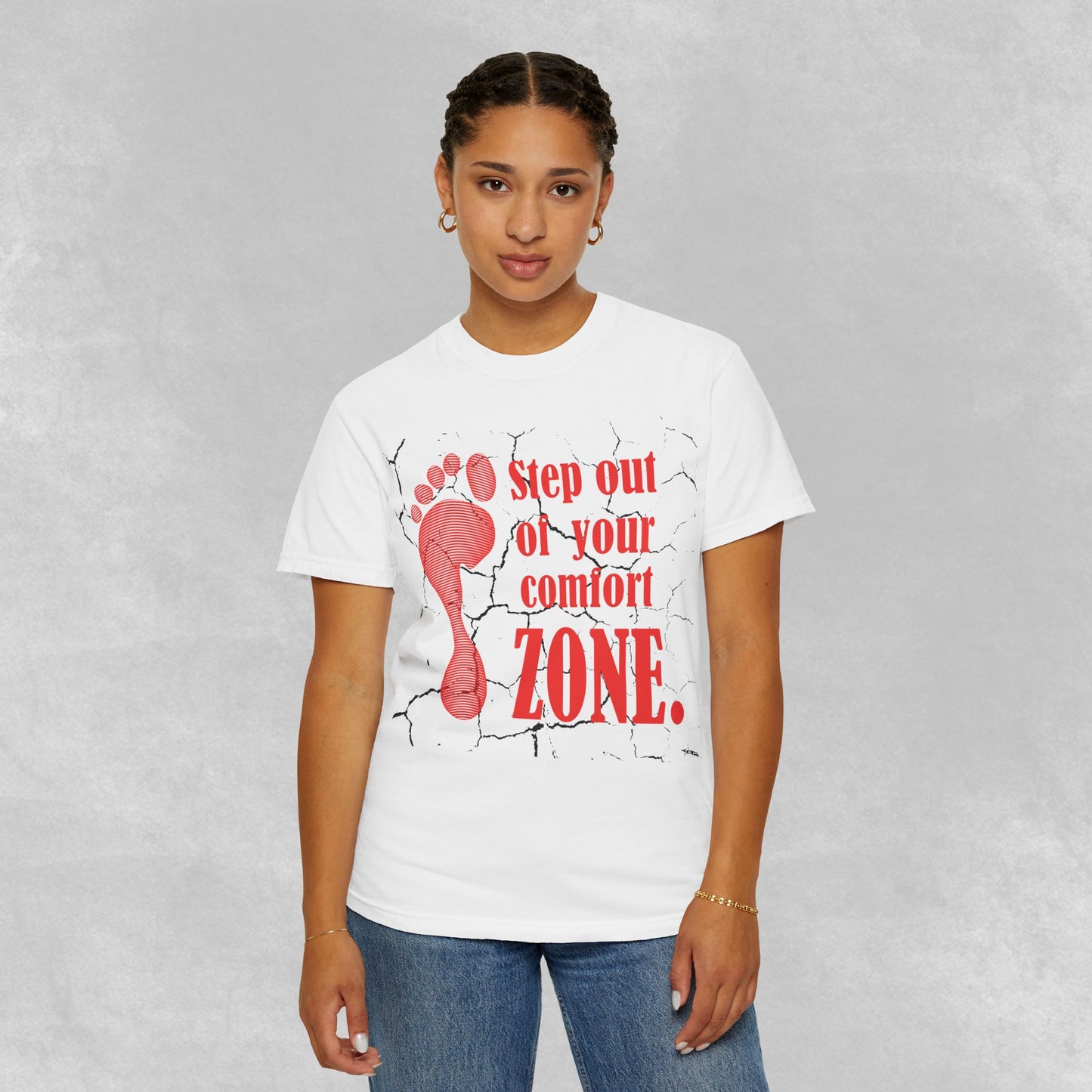 The "Breakthrough" Graphic Tee | Step Out Of Your Comfort Zone