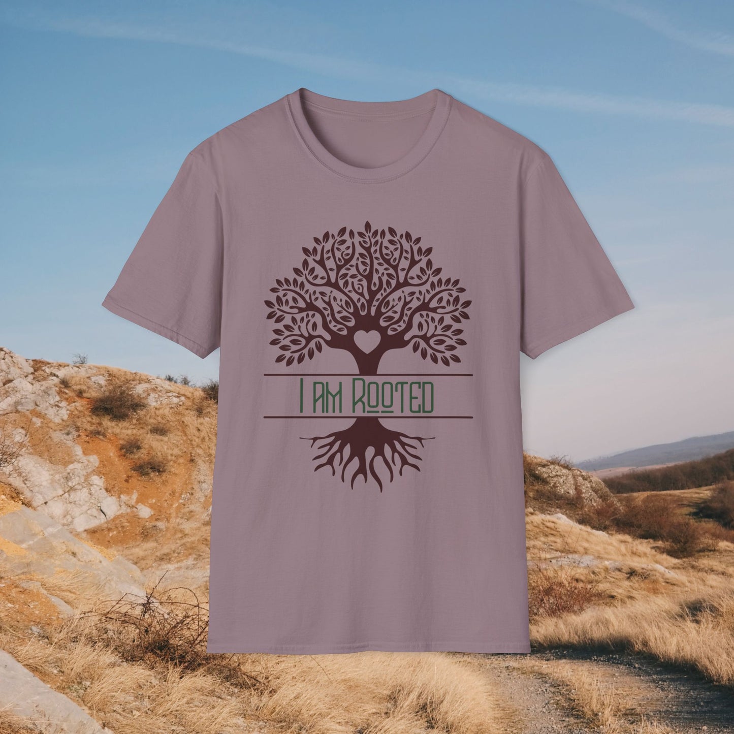 I Am Rooted – Botanical Affirmation Tee