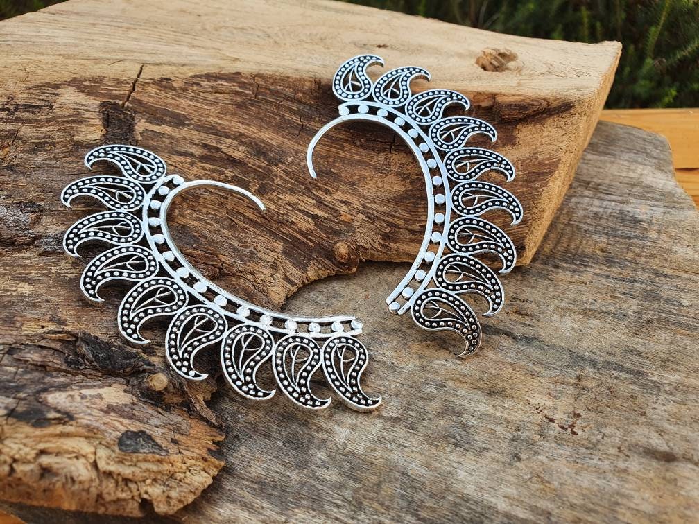 Handmade Teardrop Ear Cuff